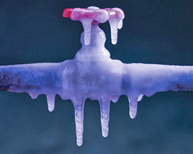 frozen pipes repaired or replaced