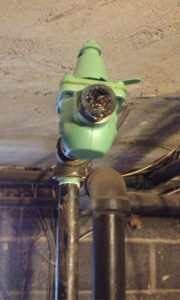 clogged feed valve