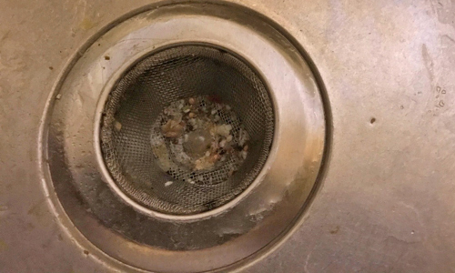 sink draining