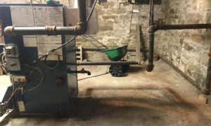 wrong steam boiler piping, boiler clank