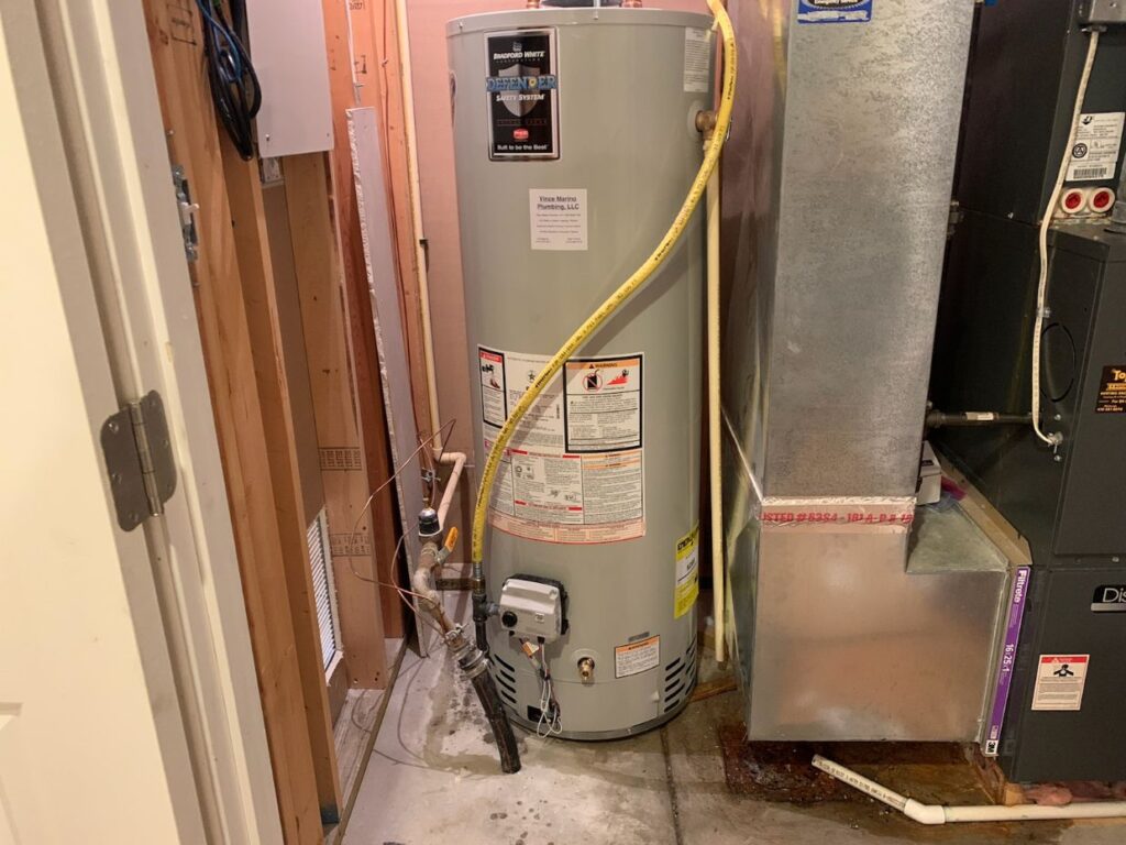 New water heater install